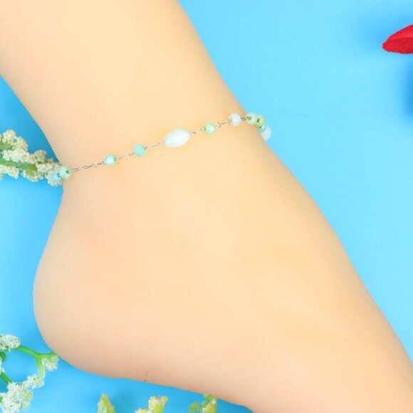 Elegant Handmade Anklet – Perfect for Women & Girls | Ideal Gift Option, DYC1535 - Picture 7 of 10
